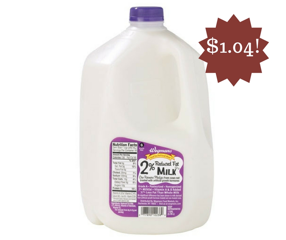 Wegmans Wegman's Milk Only 1.04