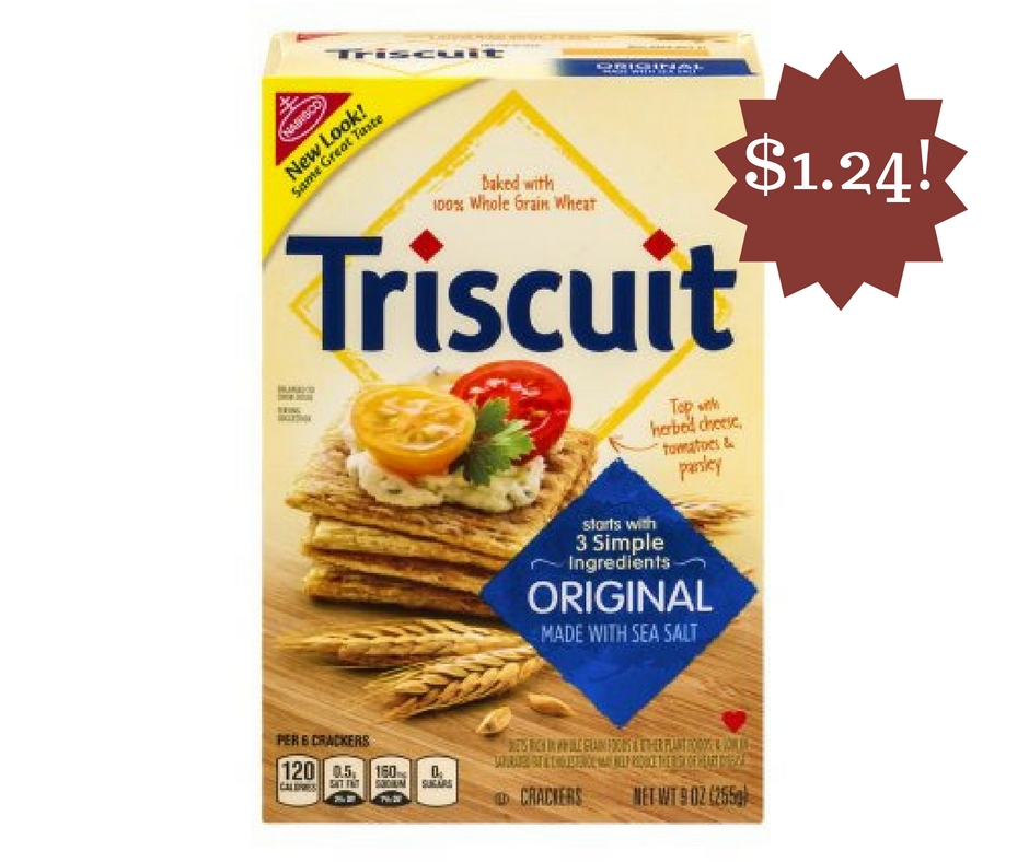 Wegmans: Triscuit Nabisco Crackers Only $1.24