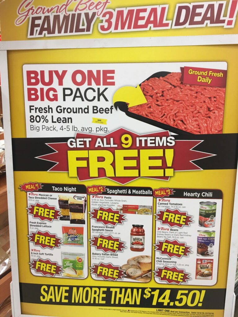 Ground BEef MEal Deal