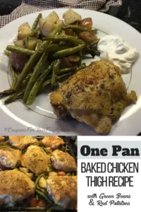 One Pan Baked Chicken Thigh Recipe