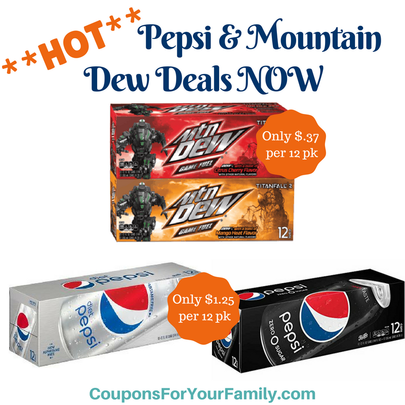 Target Deals on Pepsi
