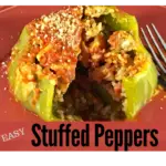 Easy Stuffed Bell Pepper
