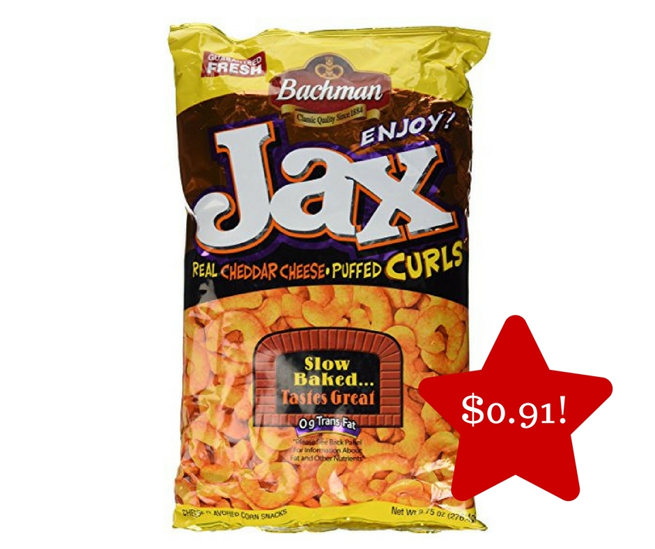 Tops Bachman Jax Cheese Curls Only 0.91