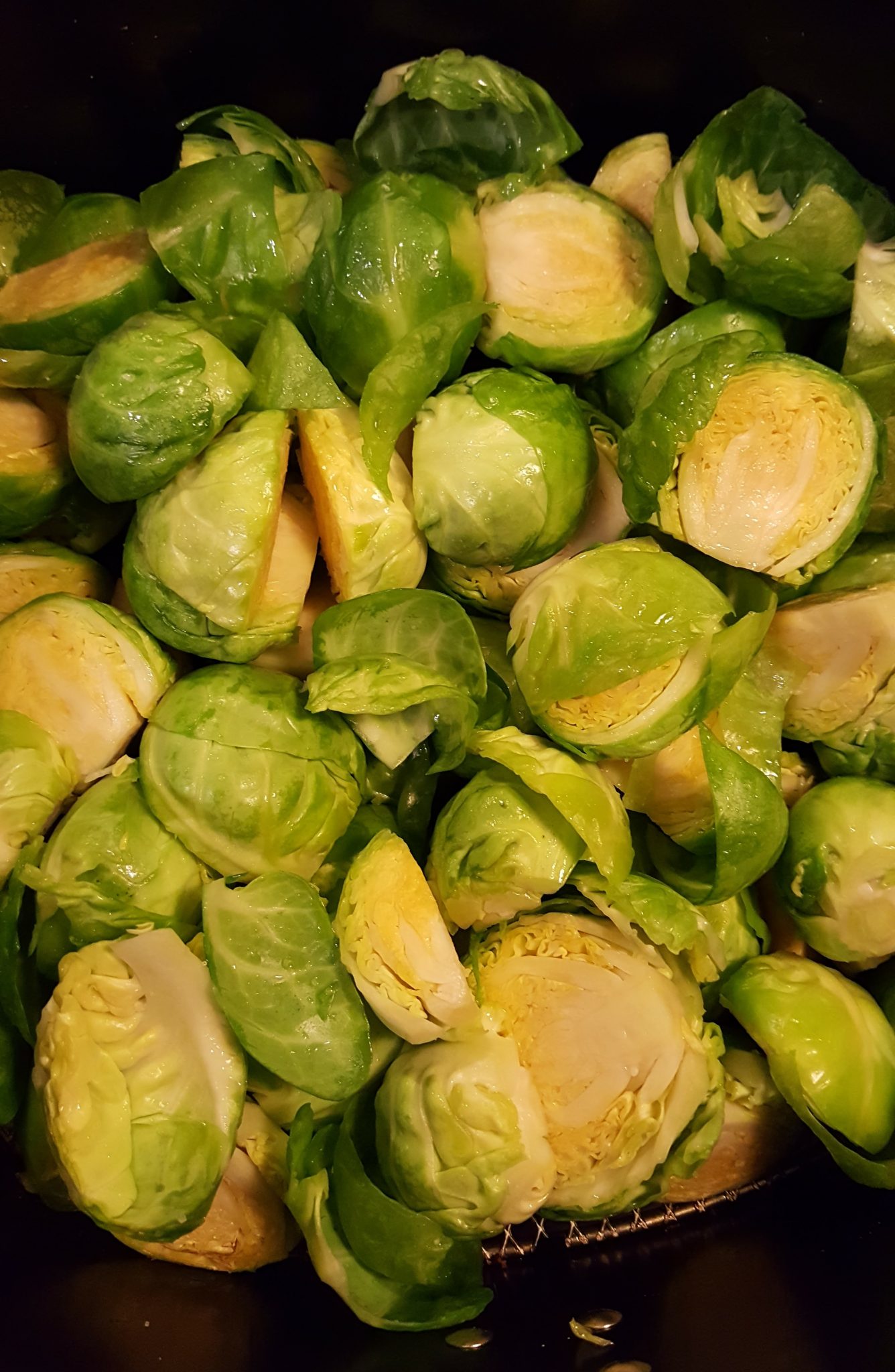 air fried brussel sprouts recipe