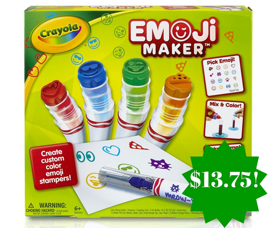Amazon: Crayola Emoji Maker Only $13.75 (Reg. $20)