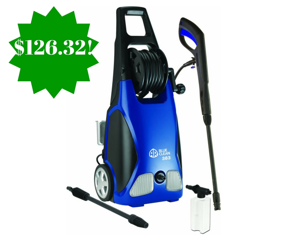 Amazon: AR Blue Clean 1,900 PSI Electric Pressure Washer Only $126.32 Shipped (Reg. $199)