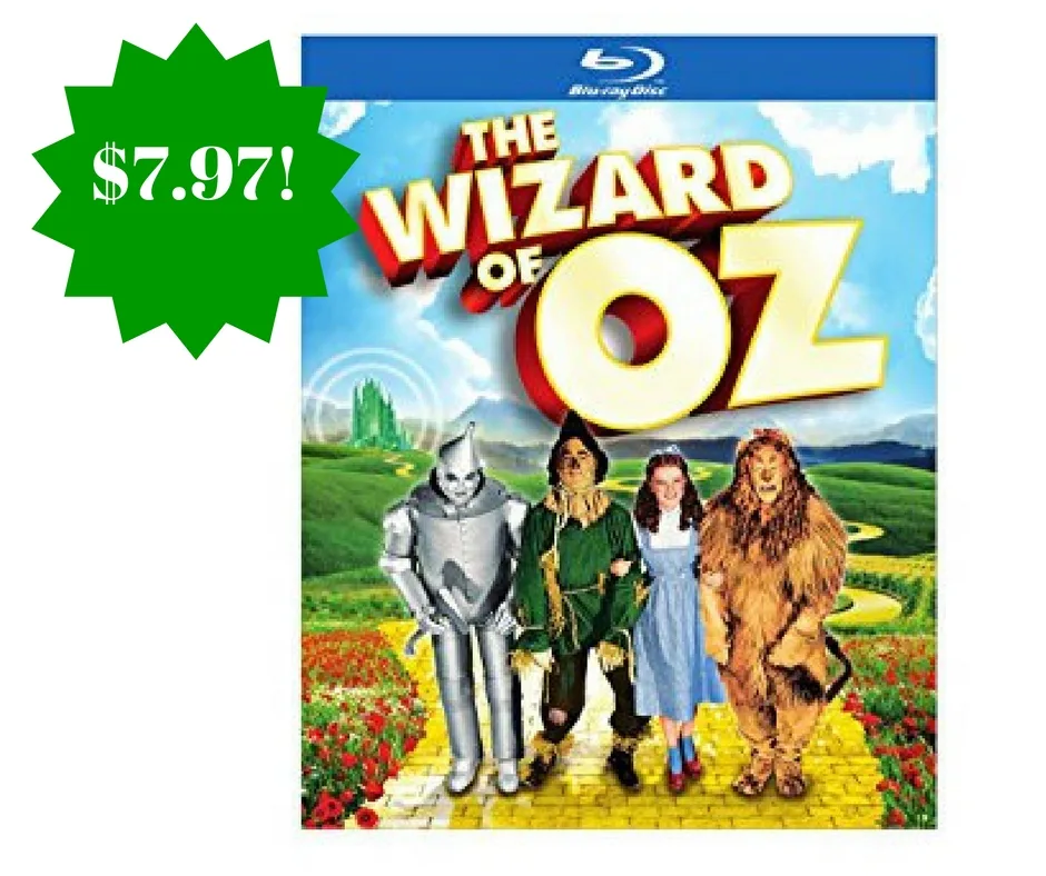 Amazon: The Wizard of Oz 75th Anniversary Edition Blu-ray Only $7.97 (Reg. $20) Amazon: The Wizard of Oz 75th Anniversary Edition Blu-ray Only $7.97 (Reg. $20)