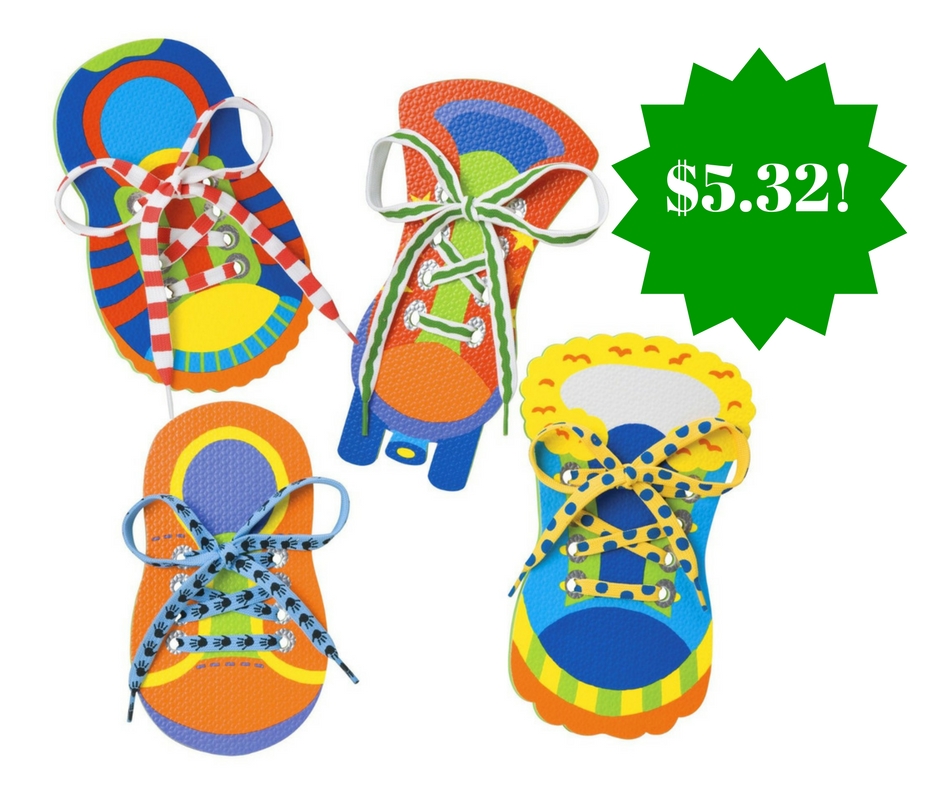 Amazon: ALEX Toys Little Hands One Two Tie My Shoe Only $5.32 (Reg. $16.50)