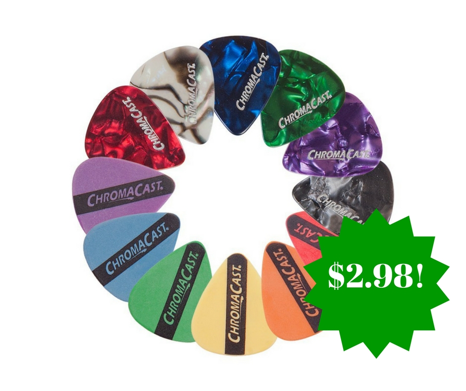 Amazon: ChromaCast Sampler Guitar Picks Only $2.98 Shipped 