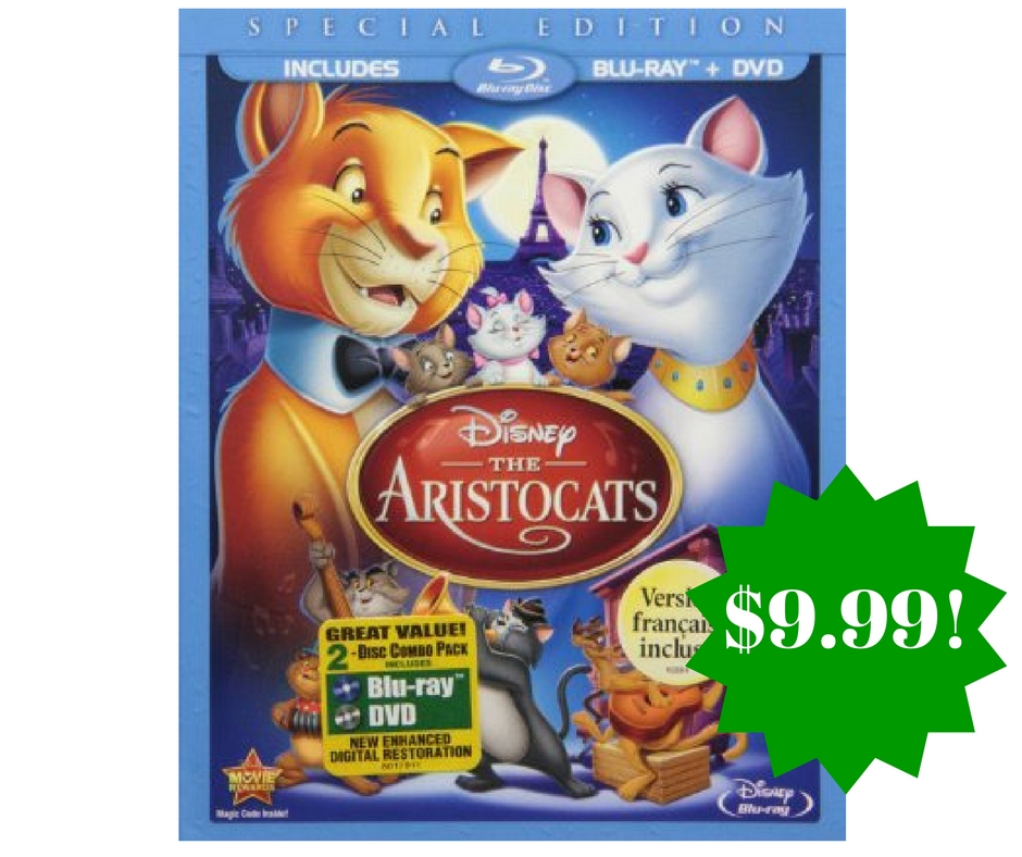 Amazon: The Aristocats Two-Disc Blu-ray/DVD Special Edition Only $9.99 