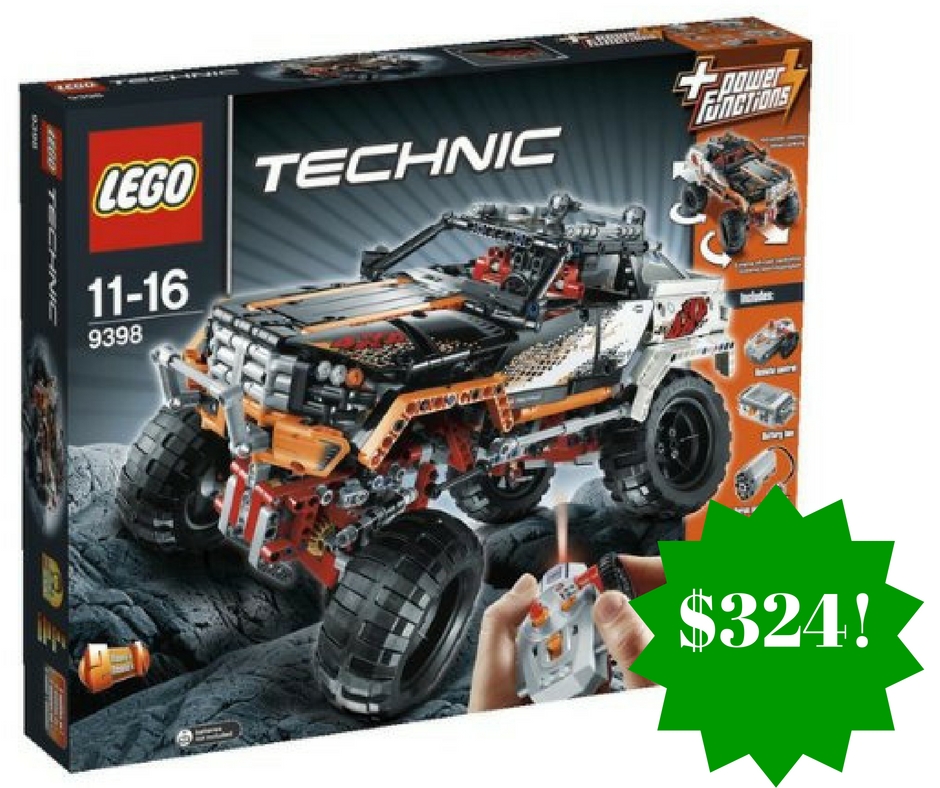 Amazon: LEGO Technic 9398 4 x 4 Crawler Only $324 Shipped