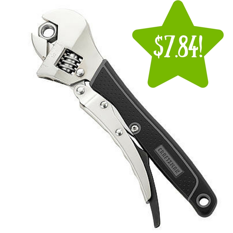 Sears: Craftsman Extreme Grip 10-Inch Adjustable Wrench Only $7.84 (Reg. $40)