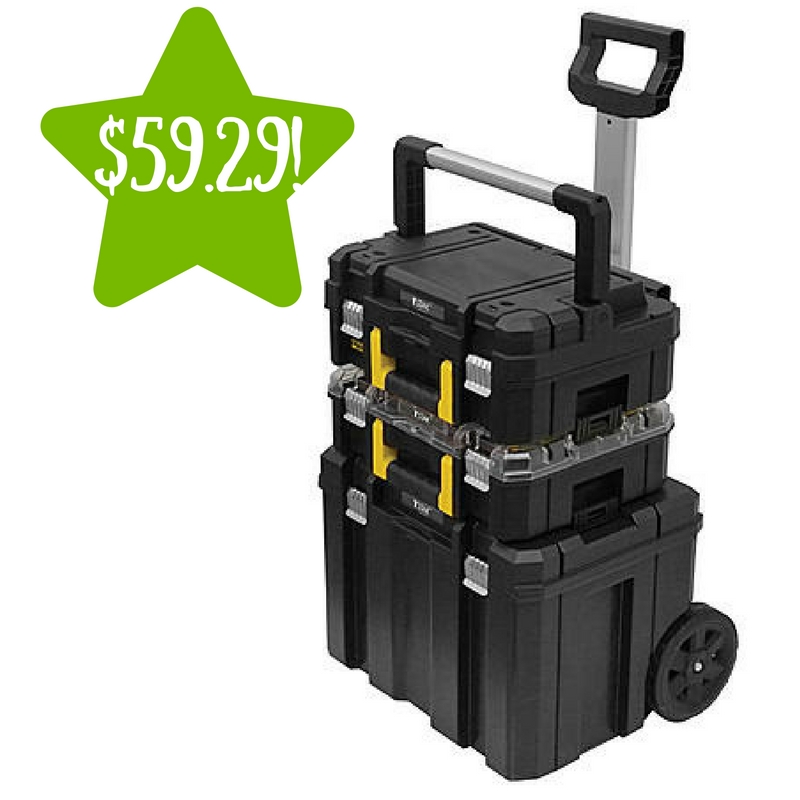 Kmart: Stanley FATMAX 3-pc Modular Rolling Organizer Tower Only $59.29 After Points (Reg. $130)