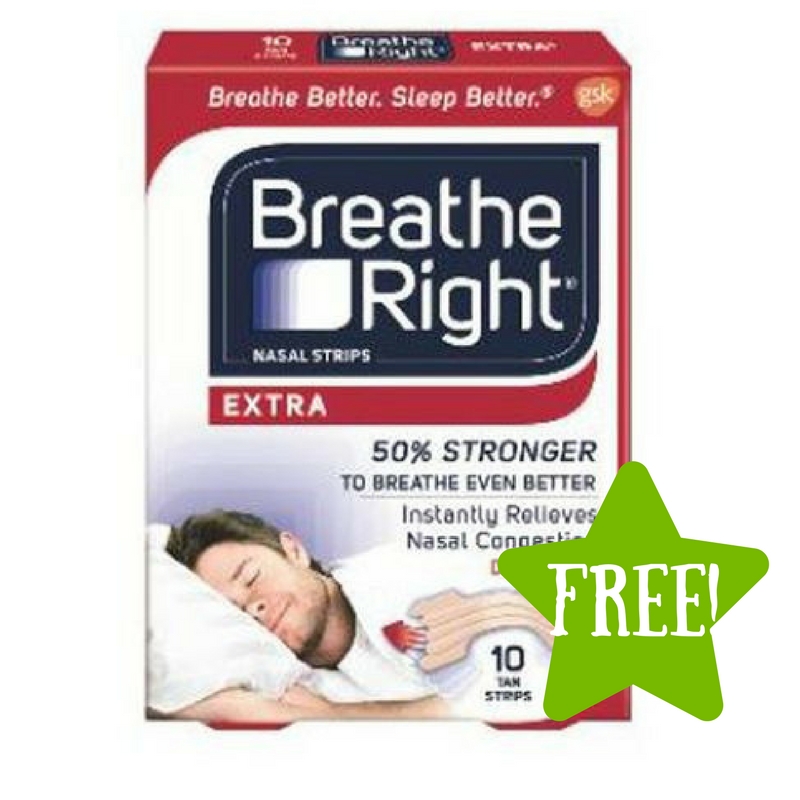 Dollar Tree: FREE Breathe Right Nasal Strips