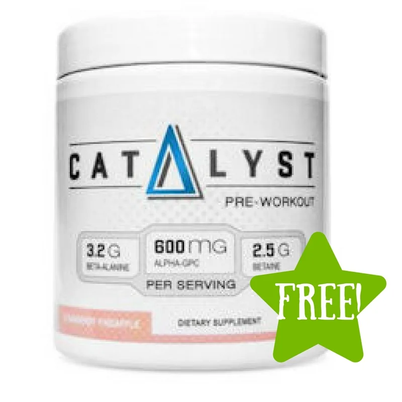 FREE Catalyst Pre-Workout Drink Mix Sample FREE Catalyst Pre-Workout Drink Mix Sample