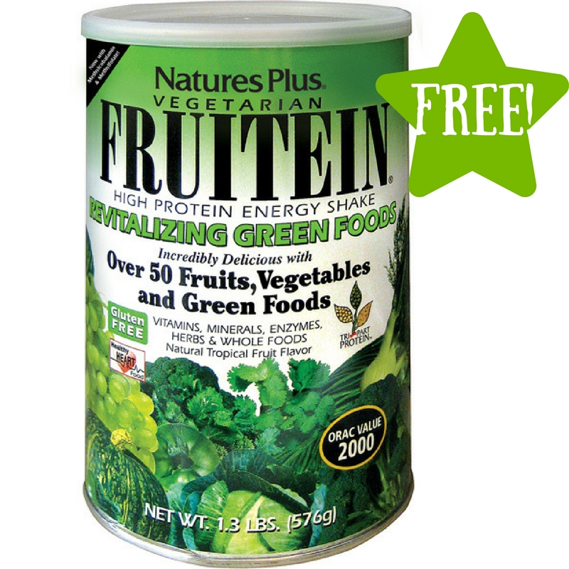 FREE FRUITEIN Revitalizing Green Foods Shake Sample