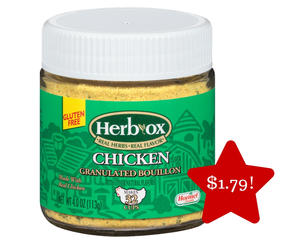 Tops: Herb-Ox Bouillon Granules Only $1.79