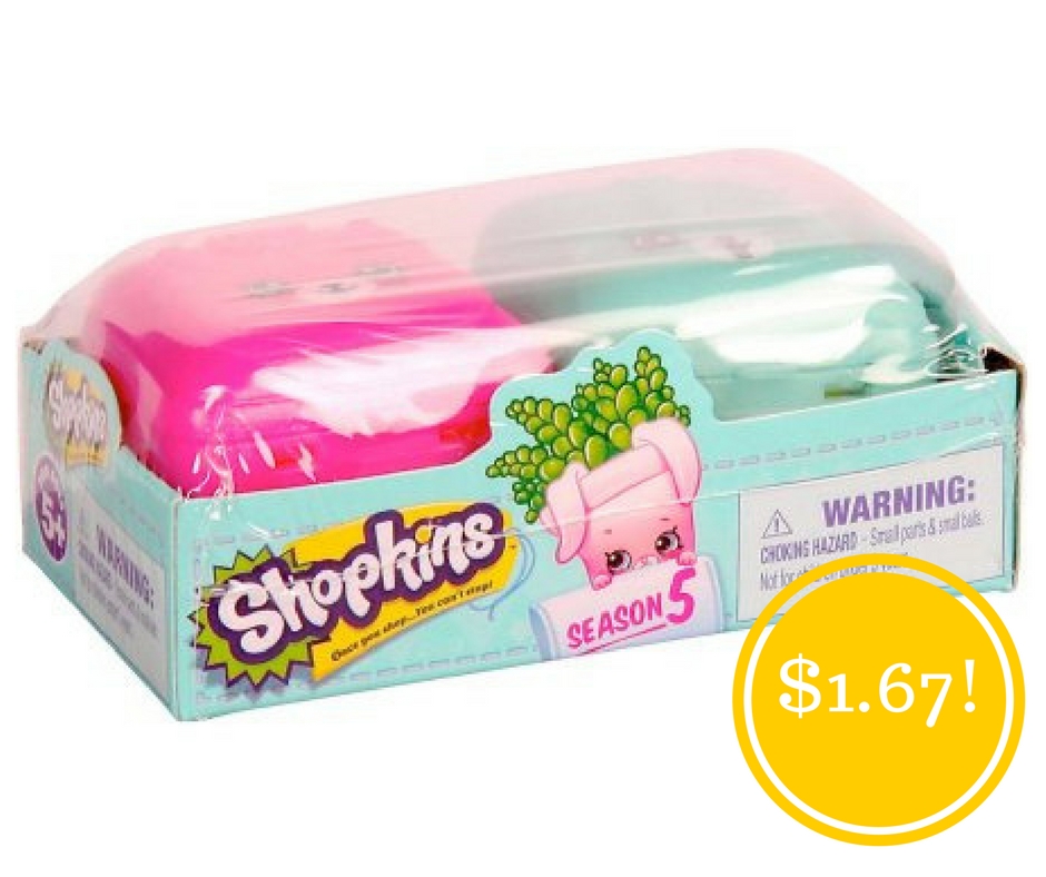 Walmart: Shopkins 2pk, Season 5 Only $1.67 (Reg. $3)