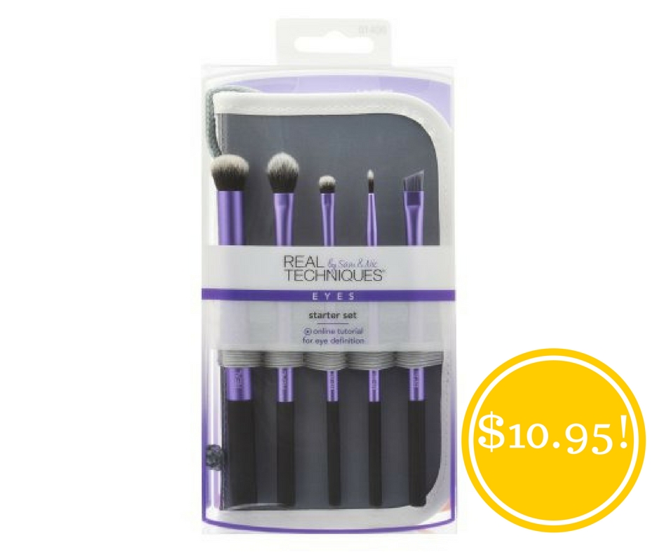 Walmart: Real Techniques Starter Brush Set Only $10.95 (Reg. $19)