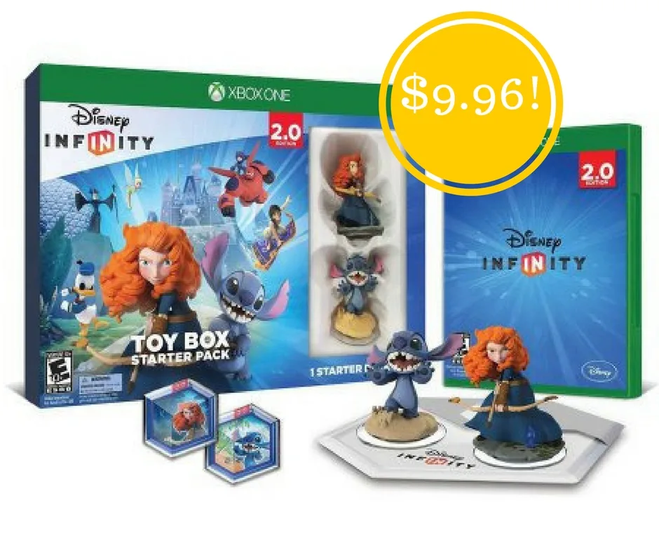 Walmart: Disney Infinity: Disney Originals (2.0 Edition) Toy Box Starter Pack (Xbox One) Only $9.96 Walmart: Disney Infinity: Disney Originals (2.0 Edition) Toy Box Starter Pack (Xbox One) Only $9.96