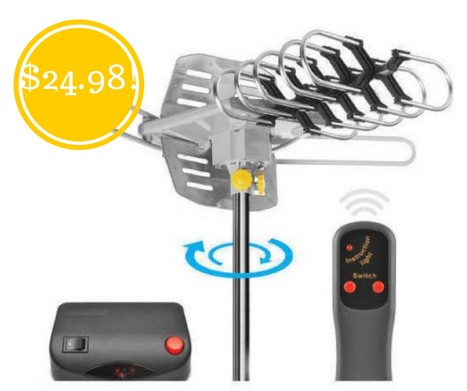 Walmart: Ematic HD TV Motorized Outdoor Antenna Only $24.98 (Reg. $70)