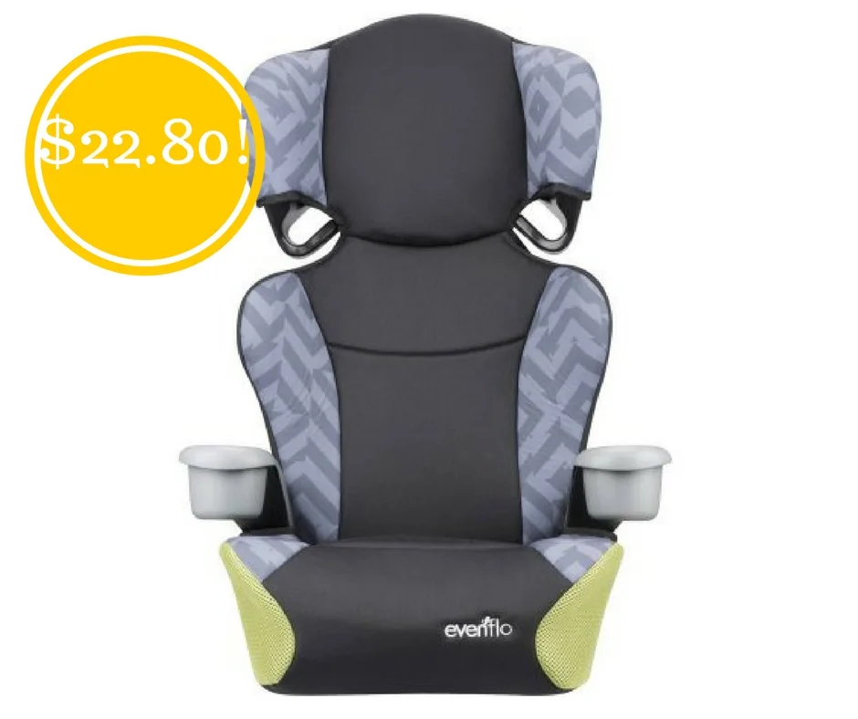 Walmart: Evenflo Big Kid Sport High Back Booster Seat Only $22.88 (Reg. $60) Walmart: Evenflo Big Kid Sport High Back Booster Seat Only $22.88 (Reg. $60)