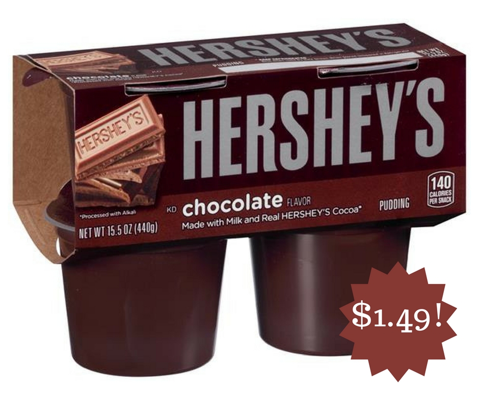 Wegmans: Hershey's Pudding Only $1.49