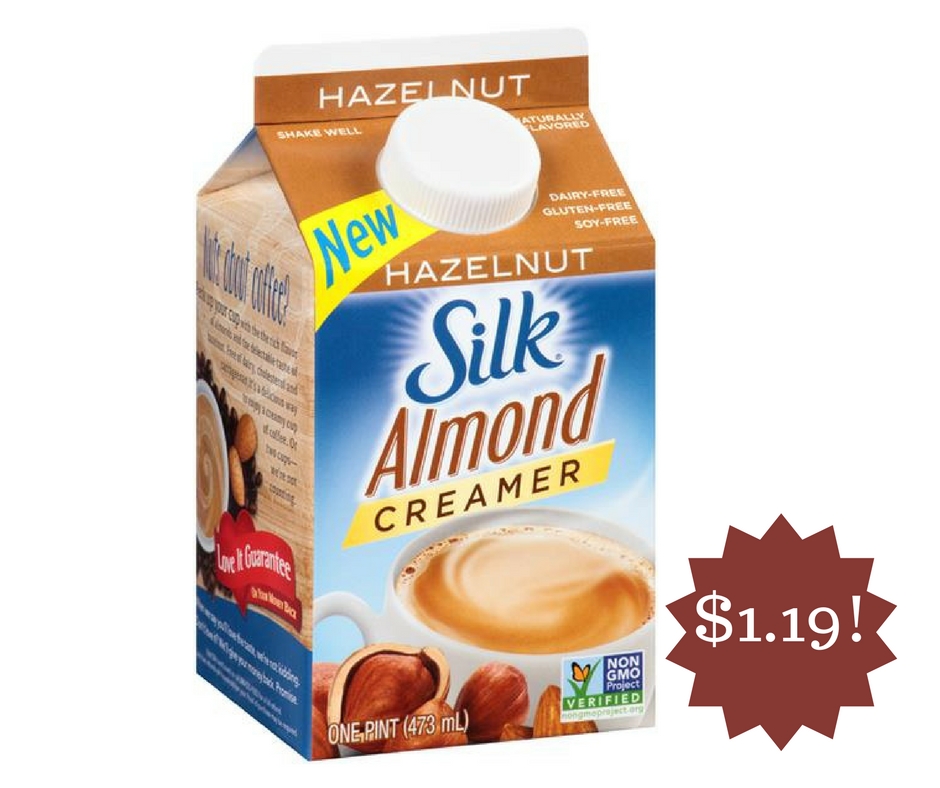 Wegmans: Silk Creamer, Hazelnut Only $1.19