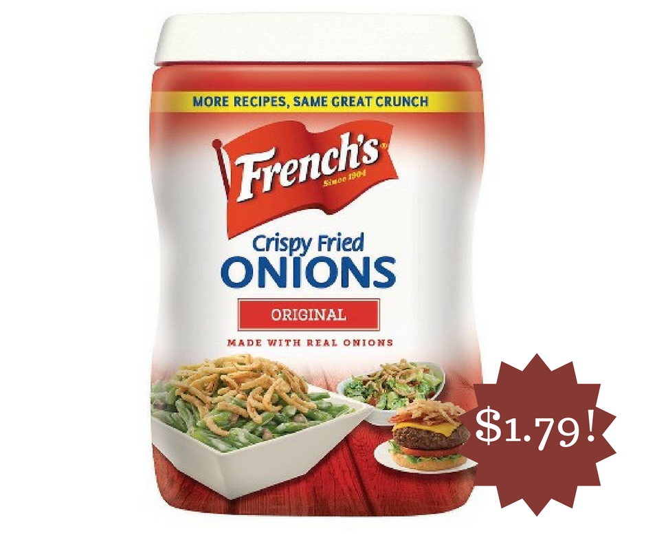 Wegmans: French's Fried Onions Only $1.79