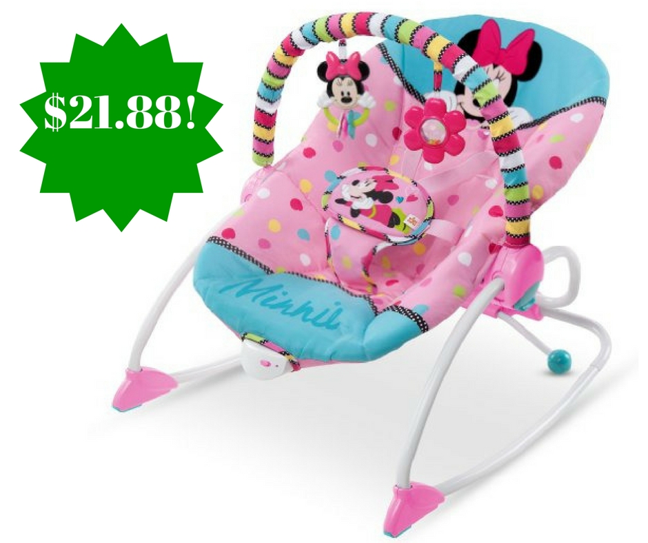 Amazon: Disney Baby To Big Kid Rocking Seat Minnie Peek A Boo Only $21.88 (Reg. $50) 