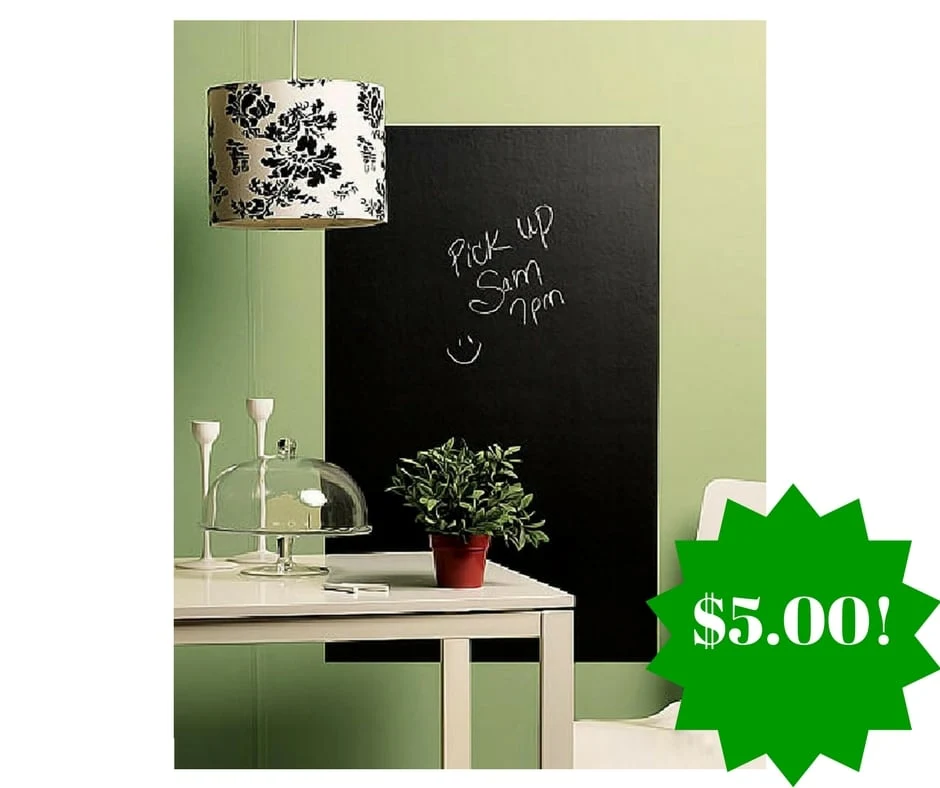Amazon: Ohuhu Chalkboard Contact Paper Only $5.00 (Reg. $20) Amazon: Ohuhu Chalkboard Contact Paper Only $5.00 (Reg. $20)