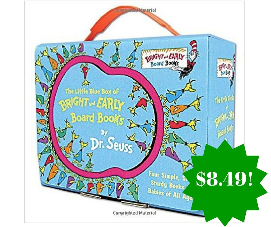 Amazon: The Little Blue Box of Bright and Early Board Books by Dr. Seuss Only $8.49 (Reg. $20)