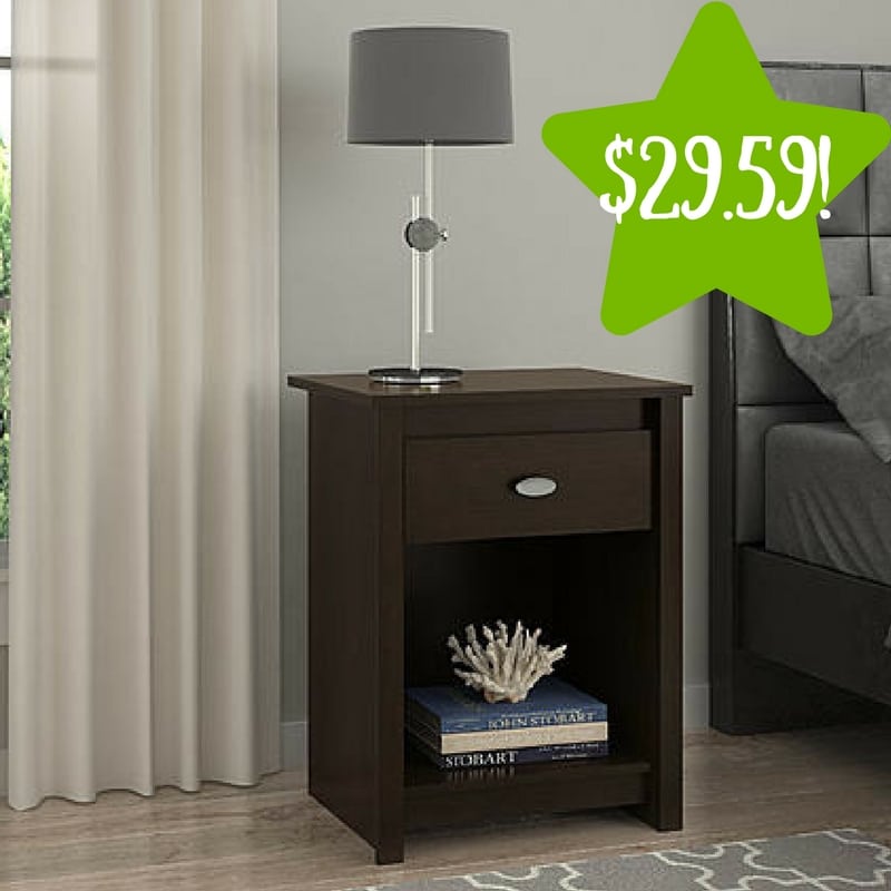 Kmart: Essential Home Anderson Nightstand Only $29.59 (Reg. $60)
