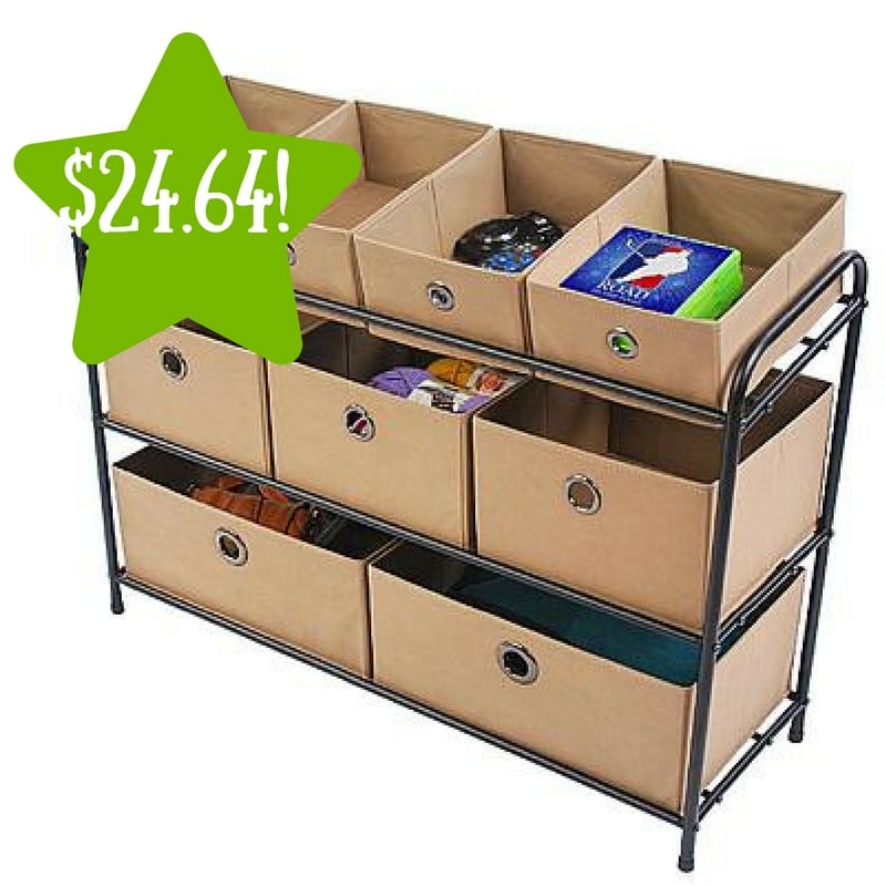 Kmart Essential Home Multi Bin Storage Organizer Only 24.64 (Reg. 50)
