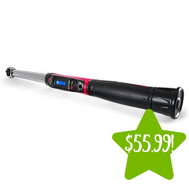 Sears: Craftsman 3/8-in. Dr. Digi-Click Torque Wrench Only $55.99 (Reg. $120)