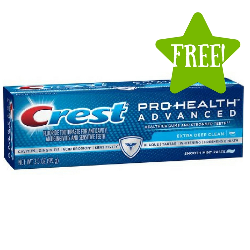 Dollar Tree: FREE Crest Toothpaste