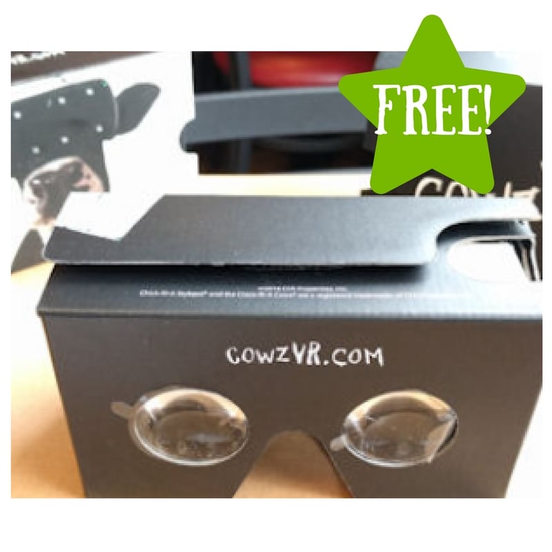 FREE Virtual Reality Cardboard Viewer at Chick-fil-A