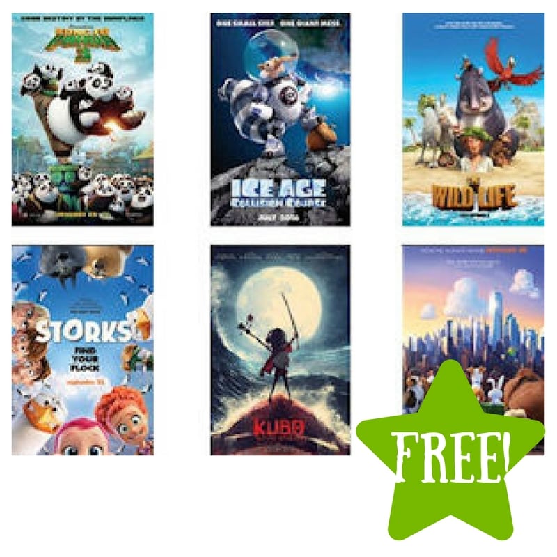 FREE Movie Passes during Kids Dream Family Film Series