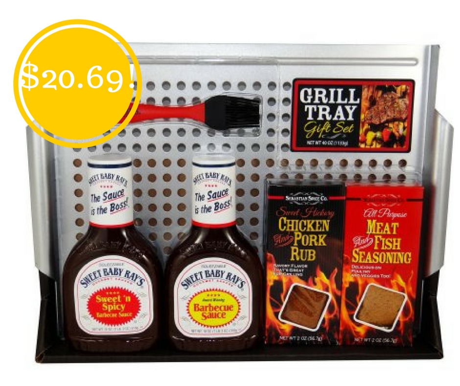 Walmart: Grill Tray with Sweet Baby Ray's Holiday Gift Set Only $20.69