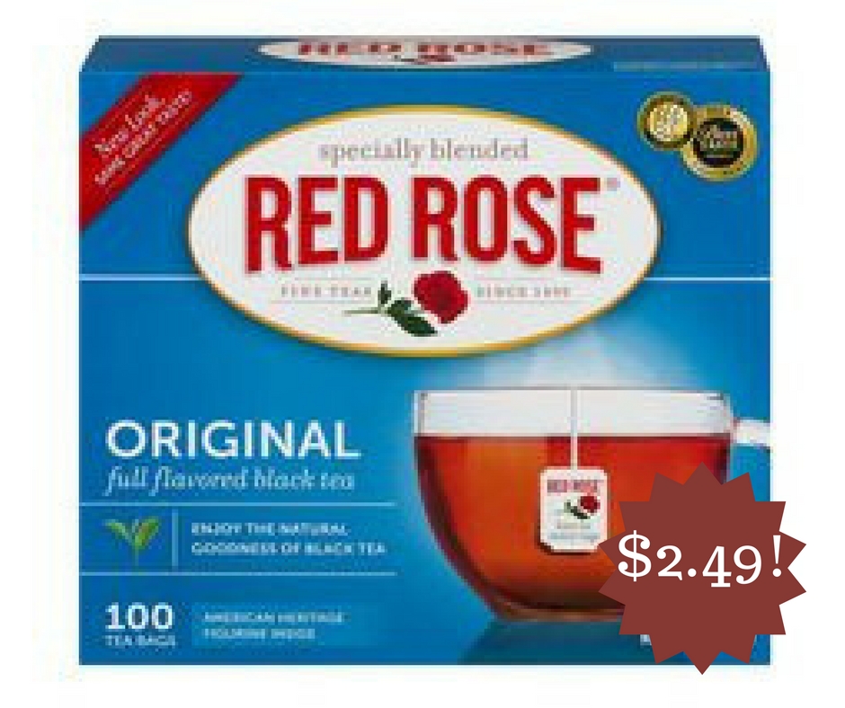 Wegmans: Red Rose Tea Bag Only $2.49