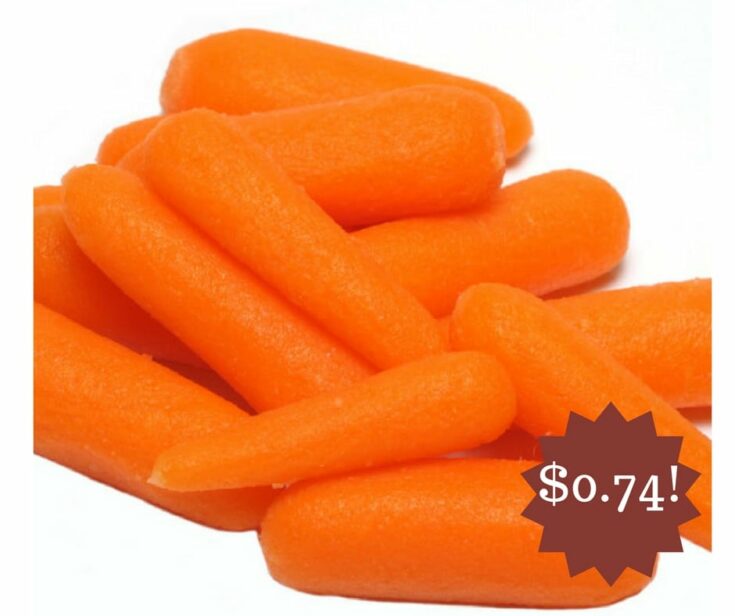 Wegmans Baby Carrots Only 0.74