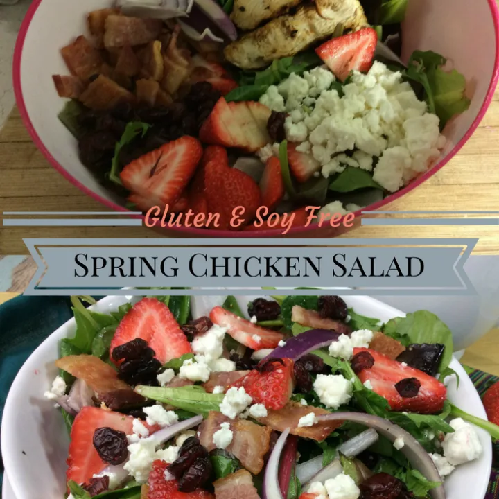 Healthy Spring Chicken Salad