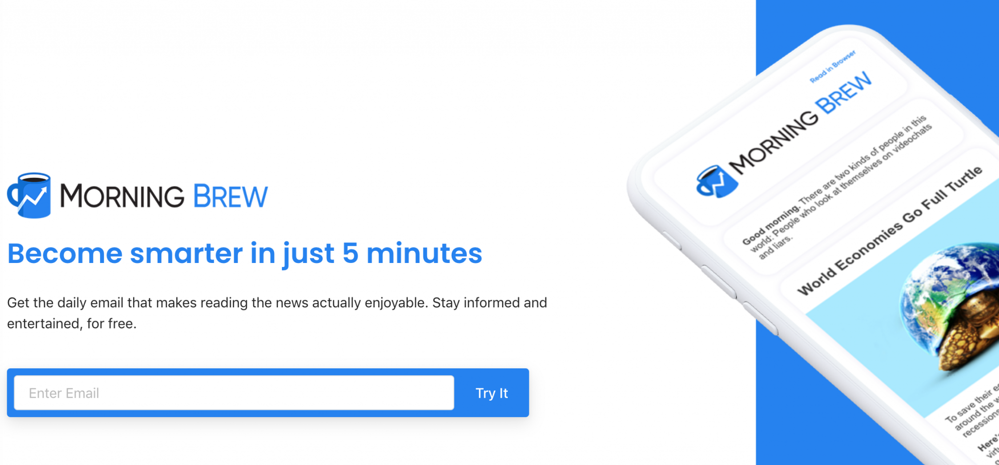 Grab The Morning Brew Newsletter For FREE Grab the morning brew newsletter for free