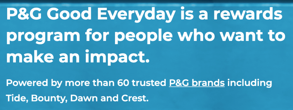 P&G good everyday