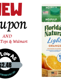 Florida's orange juice coupon
