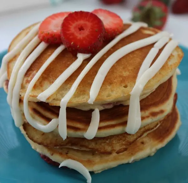 Strawberry Pancakes Breakfast in Bed Ideas