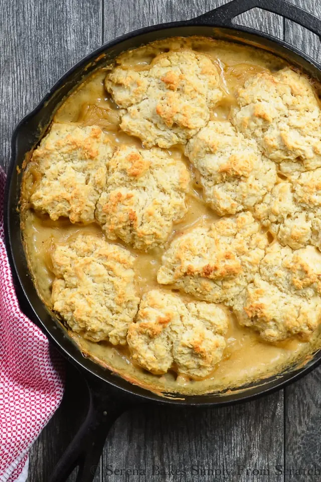 Skillet biscuits and gravy