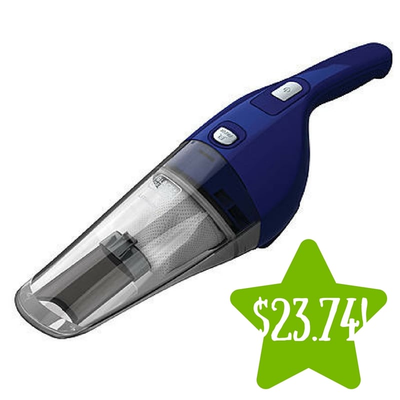 Kmart: BLACK+DECKER Compact Cordless Hand Vacuum Only $23.74