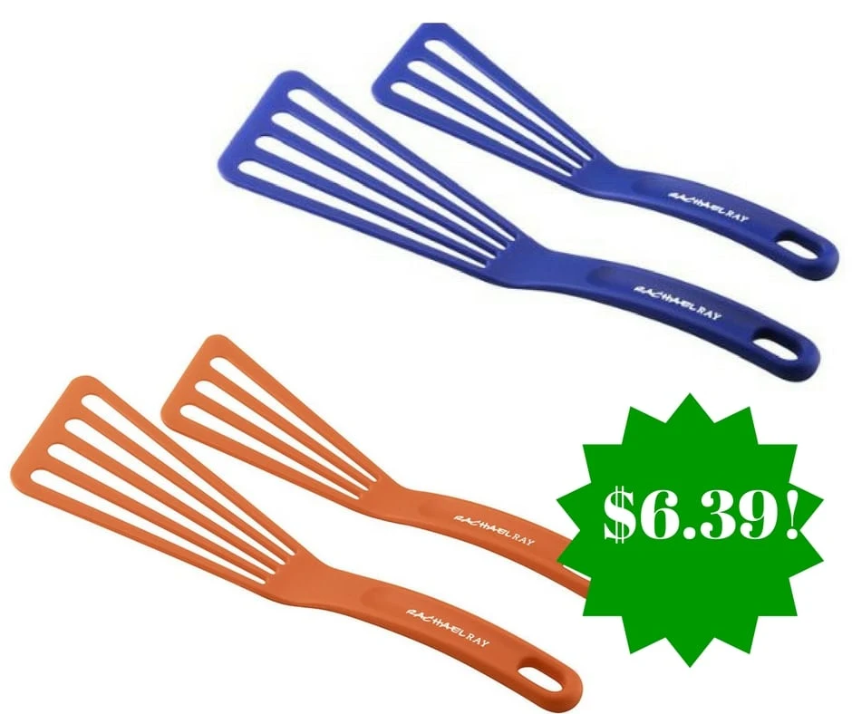 Amazon: Rachael Ray Tools 2-Piece Nylon Turner Set Only $6.39 Amazon: Rachael Ray Tools 2-Piece Nylon Turner Set Only $6.39