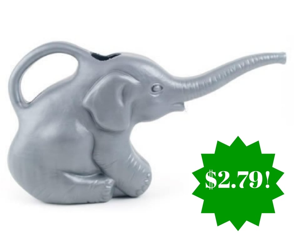 Amazon: Elephant Watering Can Only $2.79 (Reg. $5)